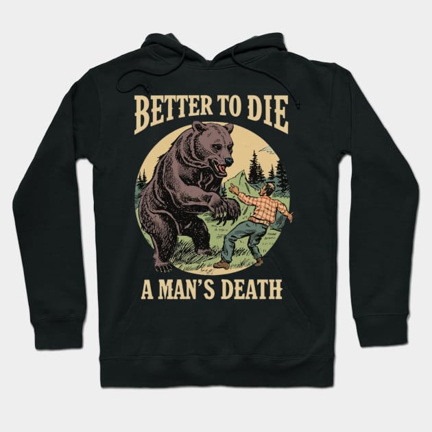 Be A Man Hoodie by Jason's Finery